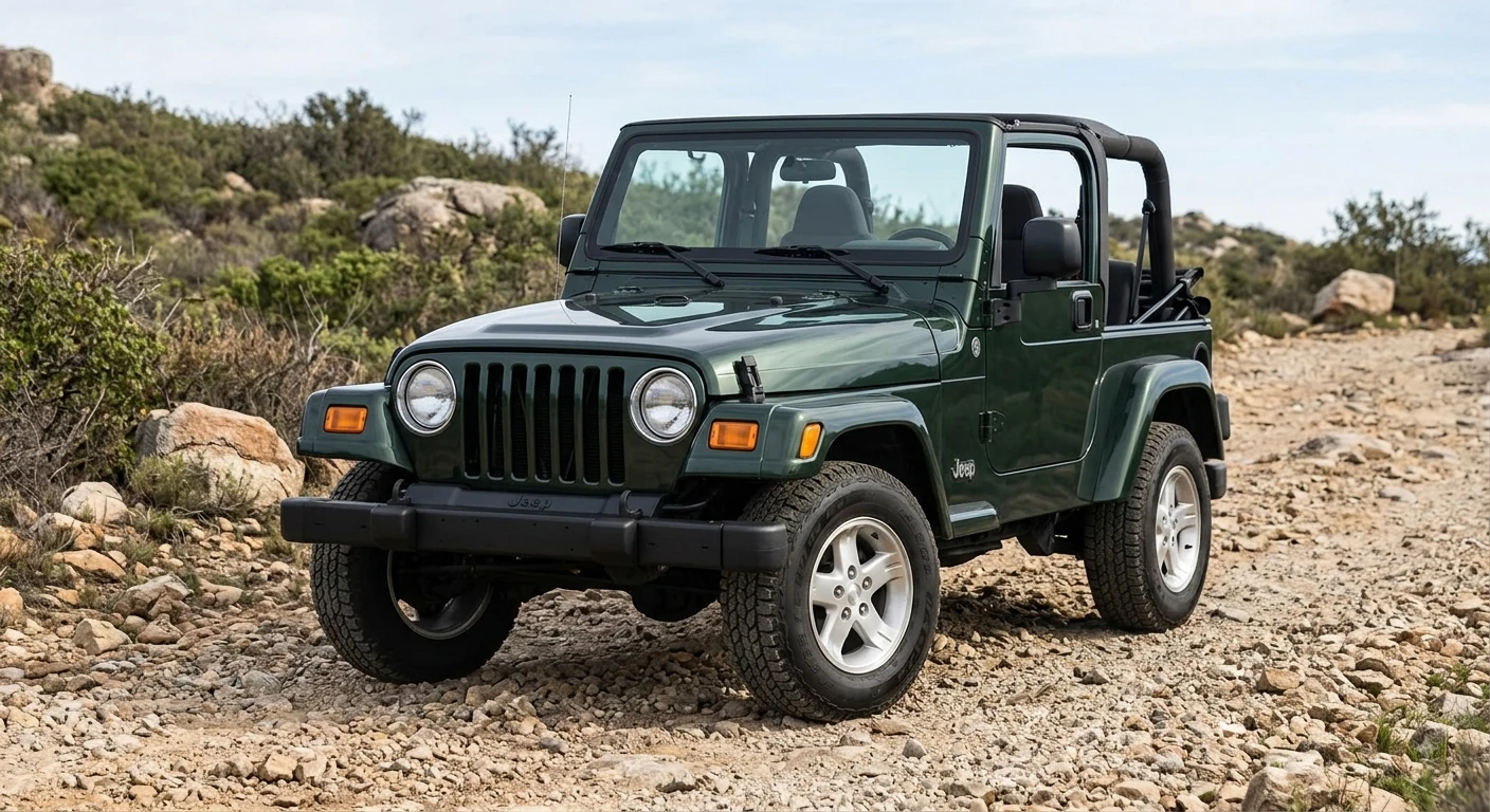 Jeep Wrangler TJ 3D