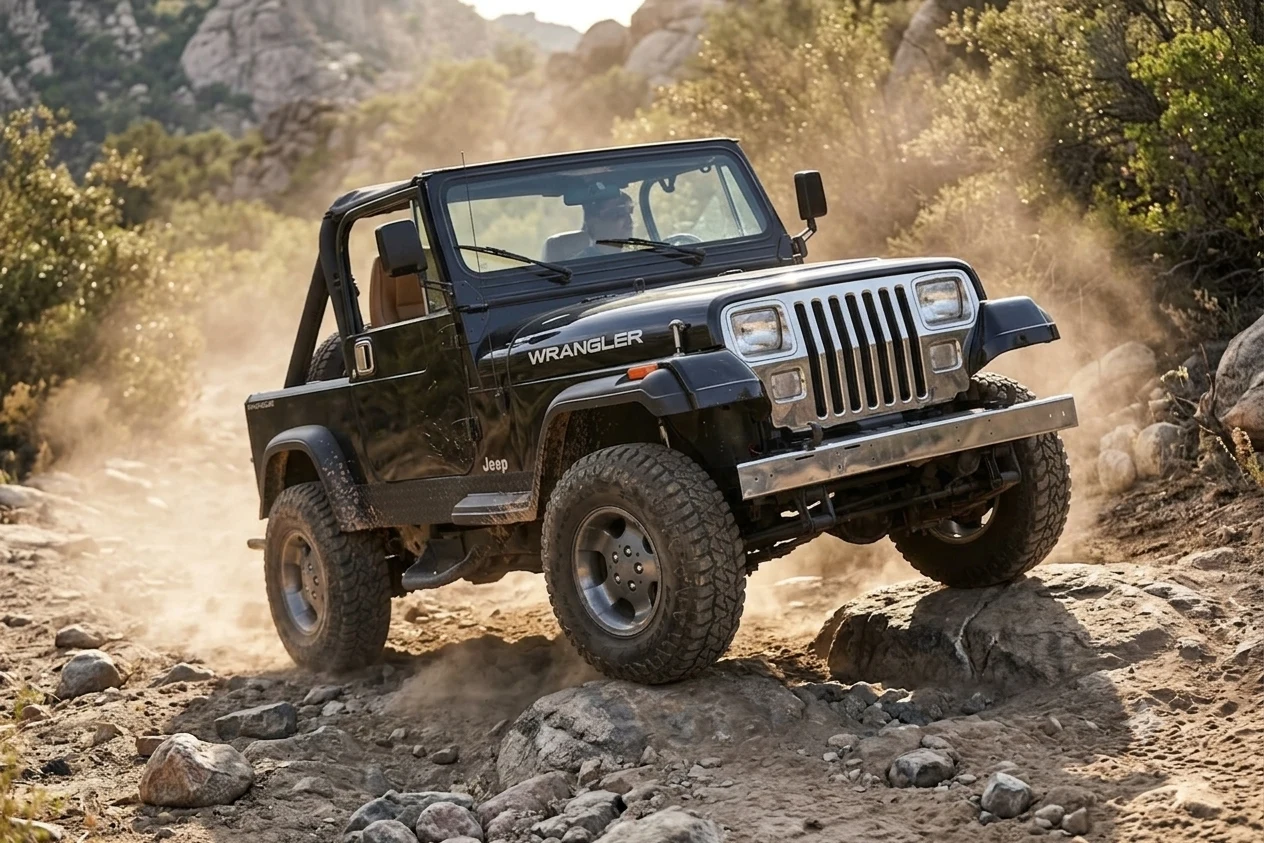 Jeep Wrangler YJ 3D